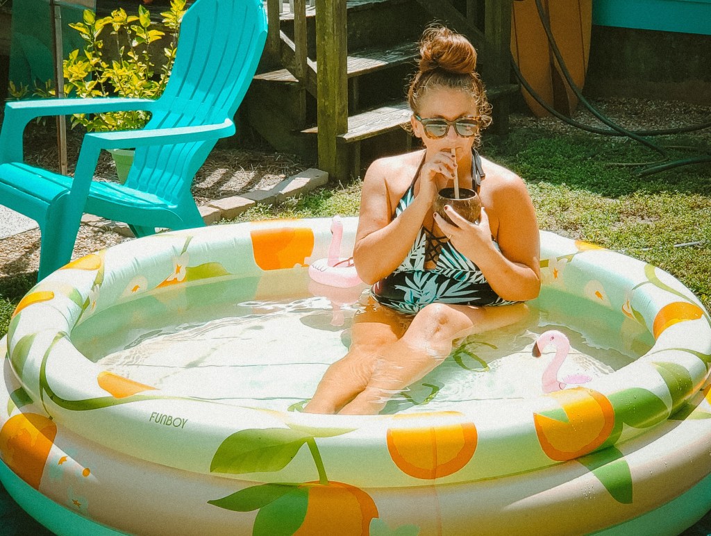 Perfect Labor Day Staycation Backyard Oasis