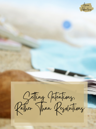 setting intentions for new year