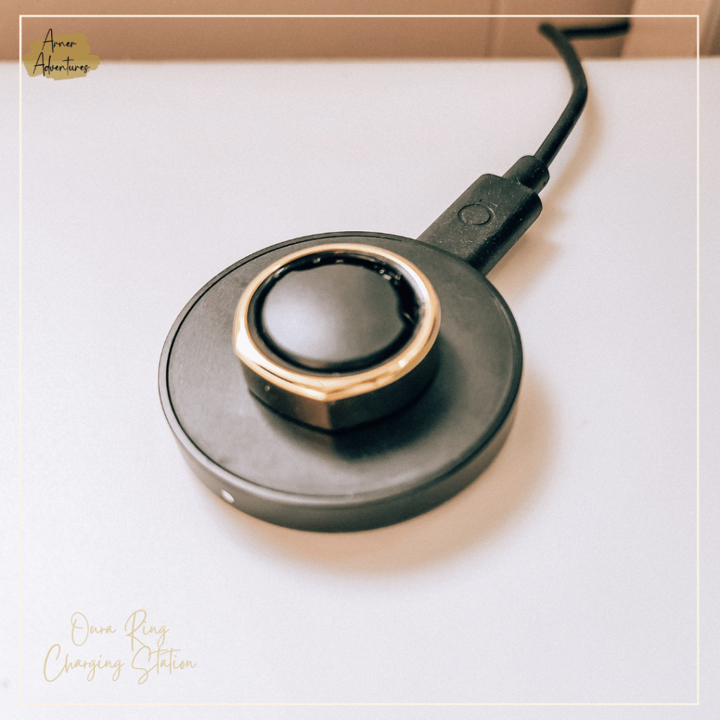 Oura ring charging station