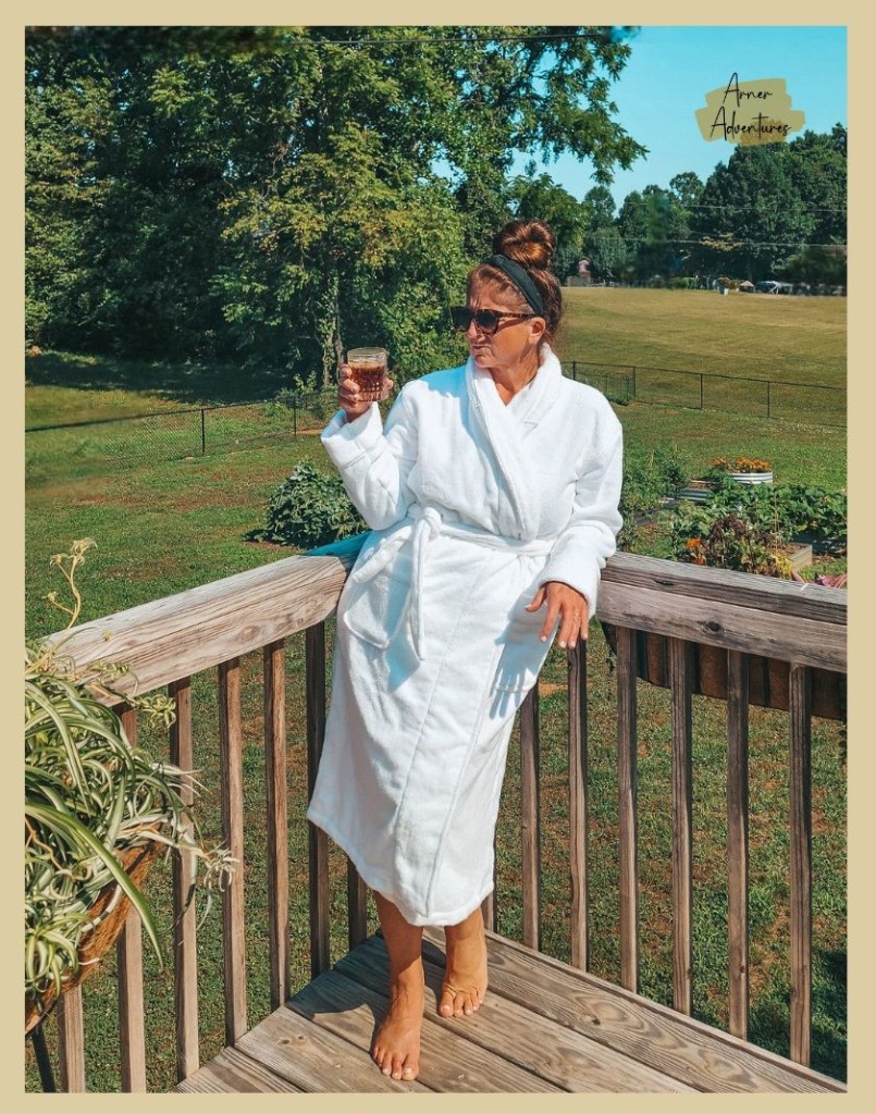 cozy earth luxe robe