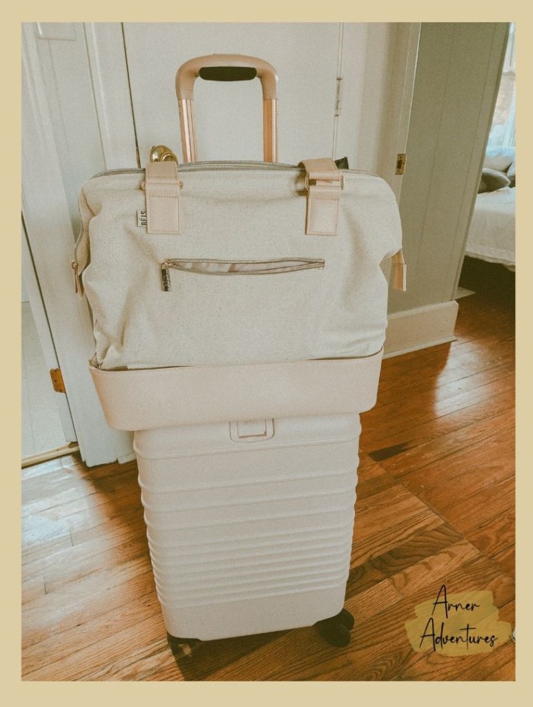 BEIS Luggage by Travel Blogger, Arner Adventures