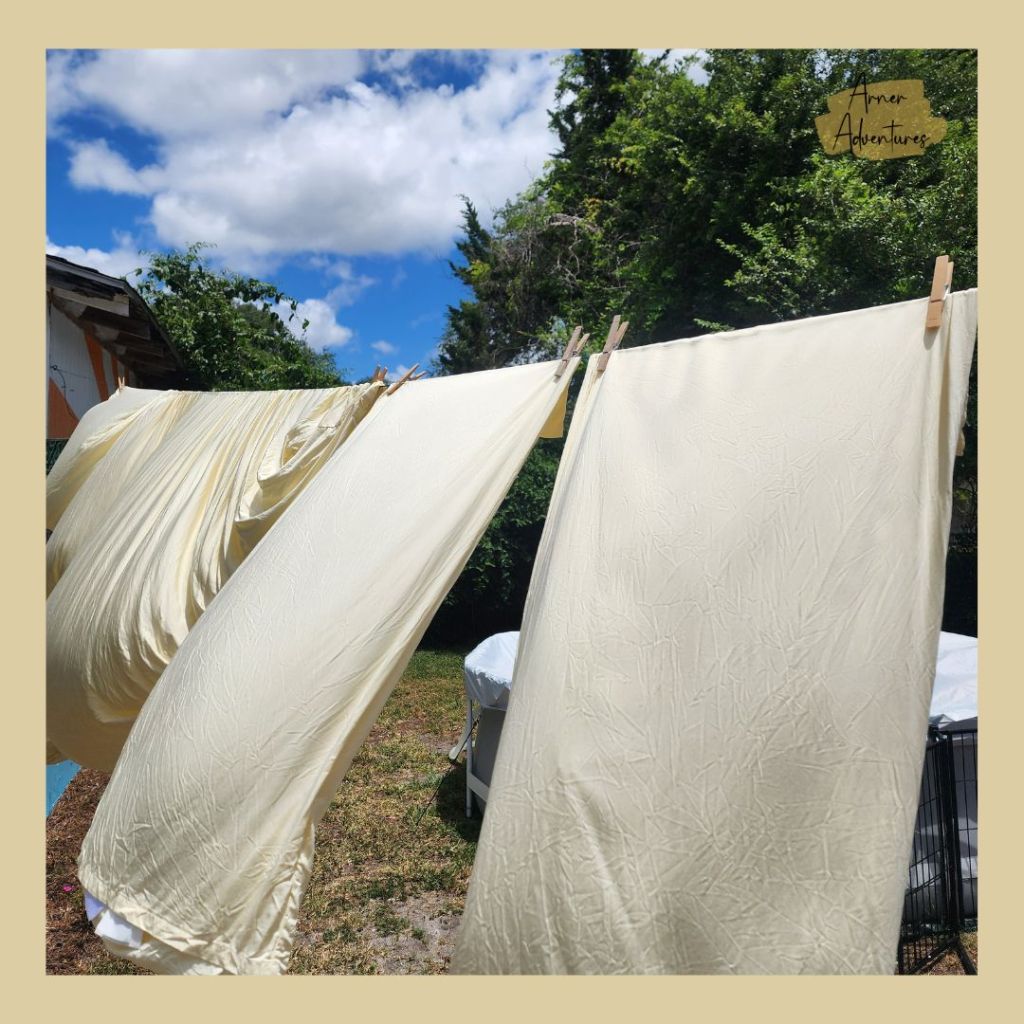 sustainable laundry routine